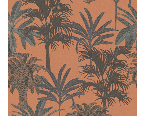 Vliestapete 37983-4 Michalsky 4 - Change is good Palmen orange Tapete mit Palmenmuster