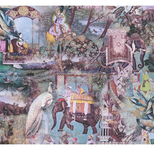 Vliestapete 38173-3 Dream Flowery Indisches Vintage Motiv