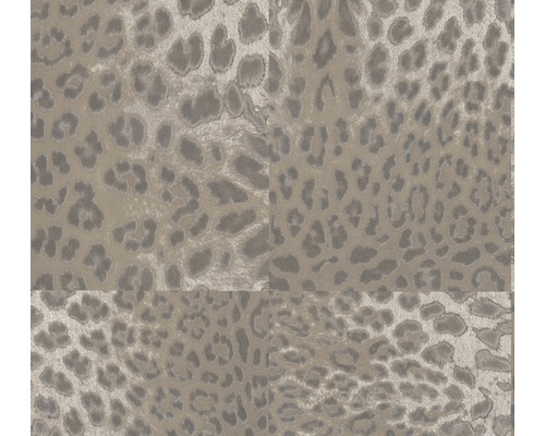 Vliestapete 38523-2 Desert Lodge Leopardenmuster beige grau