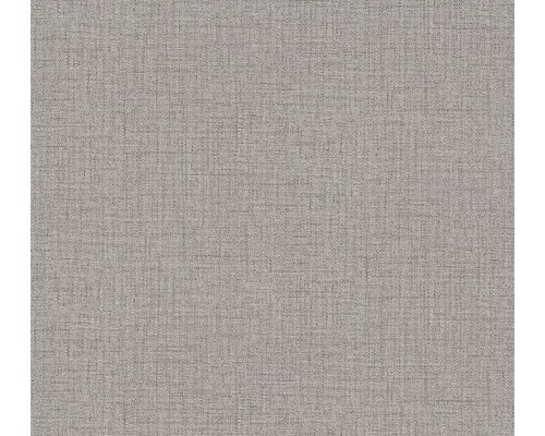 Vliestapete 38528-6 Desert Lodge Textil-Optik Uni grau Textiltapete mit feiner Gewebestruktur