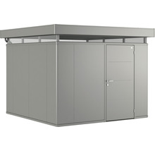 Metall Gerätehaus mit Tür und Oberlicht