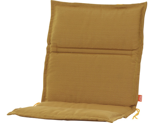 Gepolsterte Stuhlauflage mit Rückenlehne