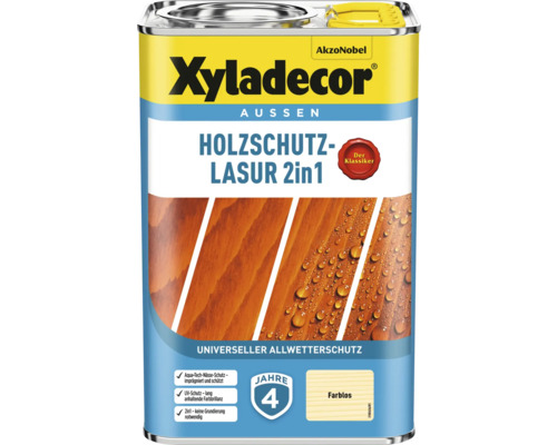 Xyladecor Holzschutzlasur 2in1 Dose für Aussen