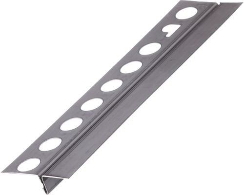 Fliesenprofil aus Metall mit Löchern