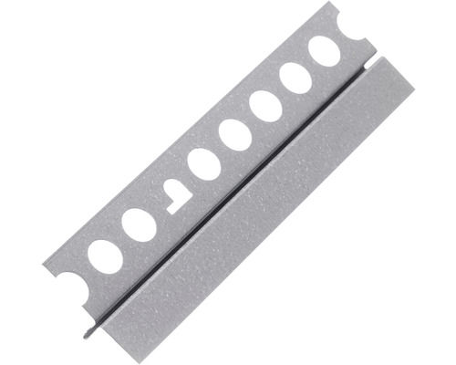 Fliesenprofil aus Metall mit Löchern