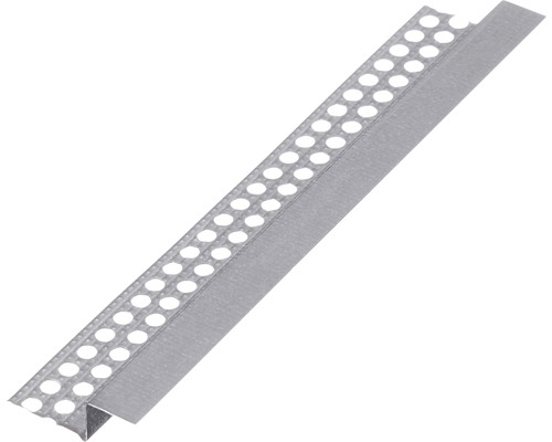 Putzprofil aus Metall mit Lochung für den Innenausbau