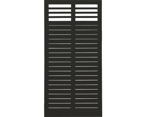 Fensterladen mit Lamellen
