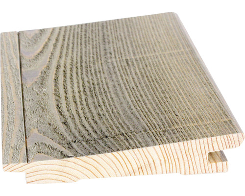 Fassadenprofil Fichte lasiert Vergraungslasur 2050 x 146 x 26 mm Holzfassadenprofil mit Nut- und Federverbindung