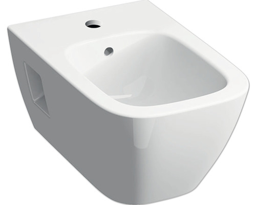 GEBERIT Bidet Renova Plan Square wandhängend weiß ohne Beschichtung 500380011