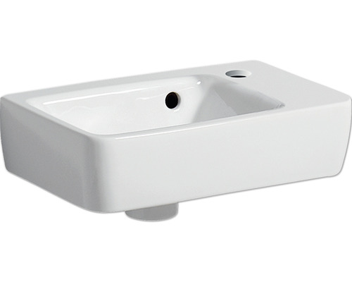 GEBERIT Handwaschbecken Renova Plan 36 cm weiß mit KeraTect® Spezialglasur 500382018