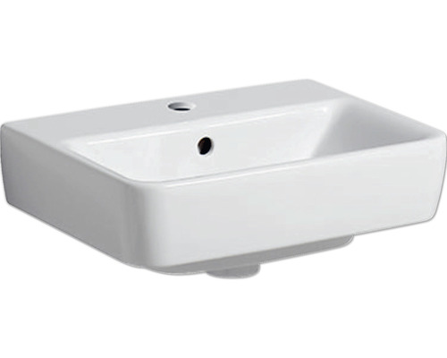 GEBERIT Handwaschbecken Renova Plan 45 cm weiß mit KeraTect® Spezialglasur 501624008