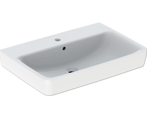 GEBERIT Waschtisch Renova Plan 70 cm weiß mit KeraTect® Spezialglasur 501644008 Keramik Waschtisch für Badezimmer