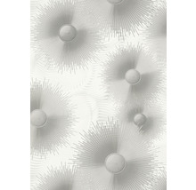 Vliestapete 10191-31 Elle Decoration 2 Grafisch Kreise grau