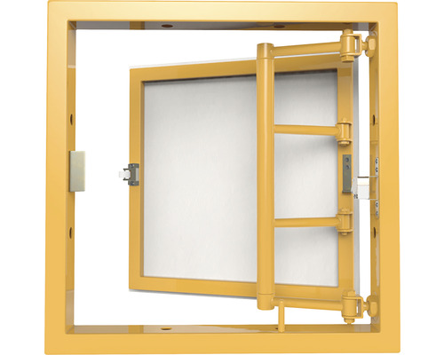 Revisionsklappe mit Drehkippbeschlag für Wand und Decke