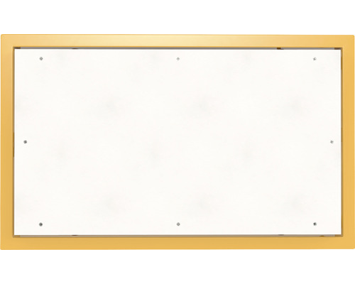 Revisionsklappe mit Schrauben und Rahmen