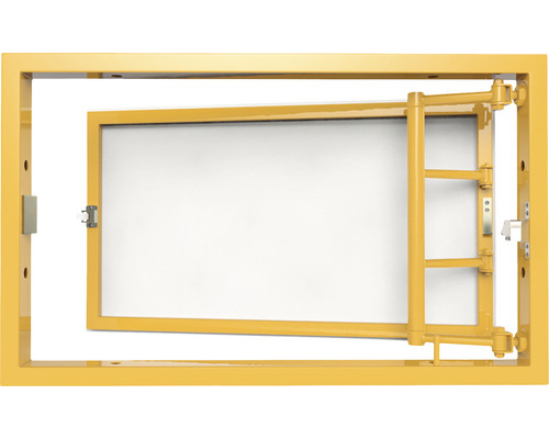 Revisionstür mit Drehflügel und Rahmen