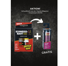 Aktionsangebot: Schweißnaht aus der Flasche Regular plus Knetmetall gratis