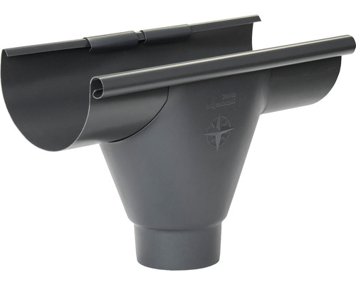 Zambelli Vorinstallierter Titanzink Einhangstutzen rund für Rinnengröße 280 mm Ablauf Ø 80 mm Zambelli Vorinstallierter Titanzink Einhangstutzen rund für Rinnengröße 280 mm Ablauf Ø 80 mm