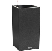 Pflanzsäule Lechuza Canto Stone 30 LED high Kunststoff 30 x 30 x 56 cm graphitschwarz