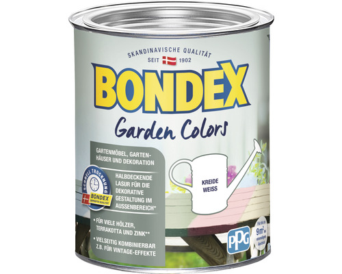 Bondex Garden Colors Kreide Weiss Lackdose