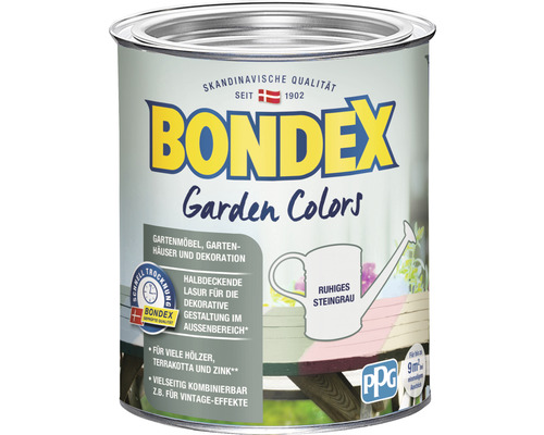 Farbeimer Bondex Garden Colors für Gartenmöbel, Gartenhäuser und Dekoration