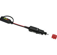 Batterieladegerät mit Zigarettenanzünderstecker und Batteriestatusanzeige