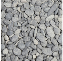 Kies Beach Pebbles 8-16 mm 500 kg anthrazit-thumb-0