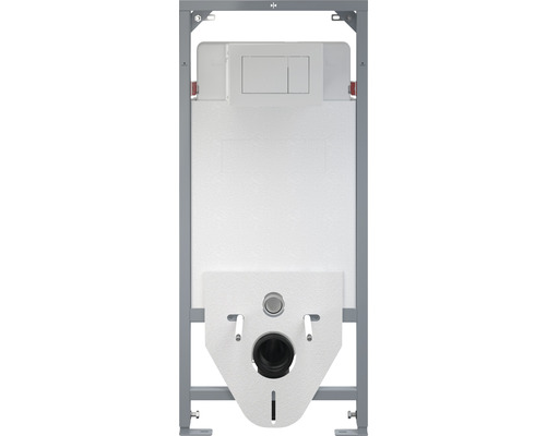 Vorwandelement für Wand-WC mit Betätigungsplatte