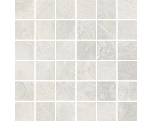 Mosaikfliese mit quadratischen Elementen