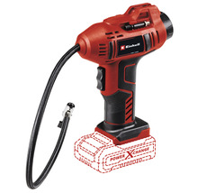 Einhell Akku-Luftpumpe mit Schlauch und Power X-Change Akku