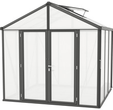 Gewächshaus mit Aluminiumrahmen und Doppelpendeltür