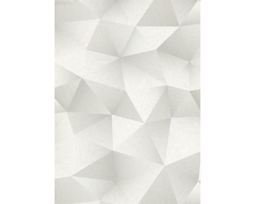 Vliestapete 10216-31 GMK Fashion for Walls 3 Grafisch hellgrau Tapete mit dreidimensionalem Dreiecksmuster