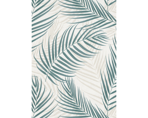 Vliestapete 10221-19 GMK Fashion for Walls 3 Floral türkis Tapete mit Palmenblattmuster