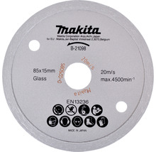 Makita Logo Glasschneidescheibe, 85x15 mm