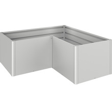 Hochbeet klassisch Biohort L2x1 201 x 201 x 77 cm silber