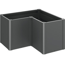 Eck-Hochbeet aus Metall