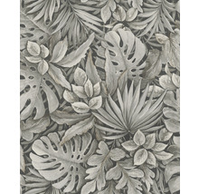 Vliestapete 33305 Botanica Blätter grau braun