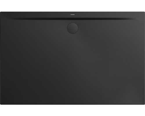 Duschwanne KALDEWEI SUPERPLAN ZERO Secure Plus 1558-1 110 x 120 x 3.2 cm schwarz matt vollflächige Antirutschbeschichtung 355800012676