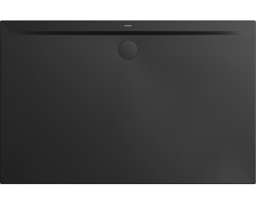 Duschwanne KALDEWEI SUPERPLAN ZERO Secure Plus 1566-1 80 x 130 x 3.2 cm schwarz matt vollflächige antirutschbeschichtung 356600012676