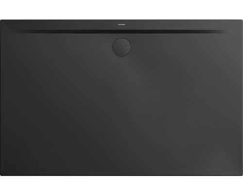 Duschwanne KALDEWEI SUPERPLAN ZERO Secure Plus 1574-1 75 x 140 x 3.2 cm schwarz matt vollflächige Antirutschbeschichtung 357400012676