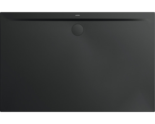Duschwanne KALDEWEI SUPERPLAN ZERO Secure Plus 1598-1 80 x 160 x 3.2 cm schwarz matt vollflächige antirutschbeschichtung 359800012676