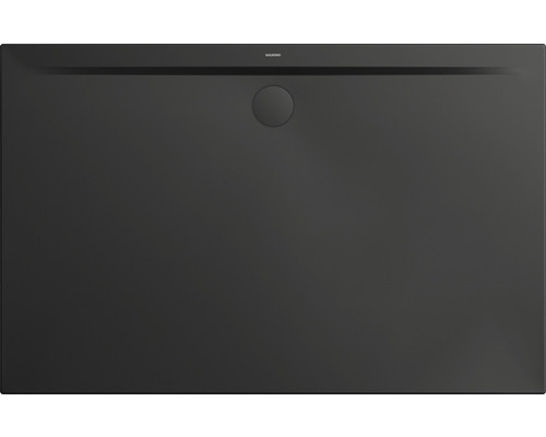 Duschwanne KALDEWEI SUPERPLAN ZERO Secure Plus 1606-1 75 x 170 x 3.2 cm schwarz matt vollflächige antirutschbeschichtung 360600012676