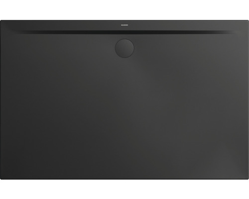 Duschwanne KALDEWEI SUPERPLAN ZERO Secure Plus 1612-1 100 x 170 x 3.2 cm schwarz matt vollflächige Antirutschbeschichtung 364200012676