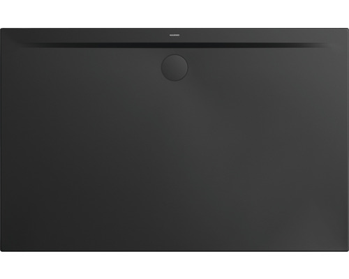 Duschwanne KALDEWEI SUPERPLAN ZERO Secure Plus 1614-1 80 x 180 x 3.2 cm schwarz matt vollflächige antirutschbeschichtung 364400012676