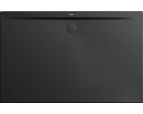 Duschwanne KALDEWEI SUPERPLAN ZERO Secure Plus 1616-1 90 x 180 x 3.2 cm schwarz matt vollflächige antirutschbeschichtung 364600012676