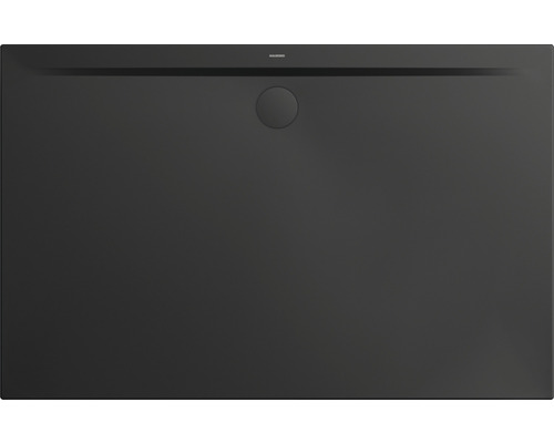 Duschwanne KALDEWEI SUPERPLAN ZERO Secure Plus 1542-1 90 x 110 x 3.2 cm schwarz matt vollflächige antirutschbeschichtung 365000012676