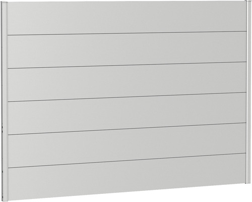 Zaunelement Aluminium biohort 200 x 135 cm silber-metallic