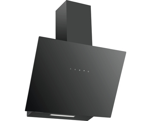 Kopffreihaube Amica KHF 654 630 S BxT 50 x 37,6 cm schwarz Schwarze Dunstabzugshaube