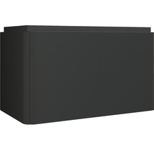 Waschtischunterschrank Baden Haus Icona Frontfarbe graphit matt BxHxT 94 x 55 x 48 cm