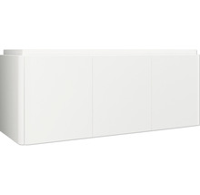 Waschtischunterschrank Baden Haus Icona Frontfarbe weiß matt BxHxT 140 x 55 x 48 cm